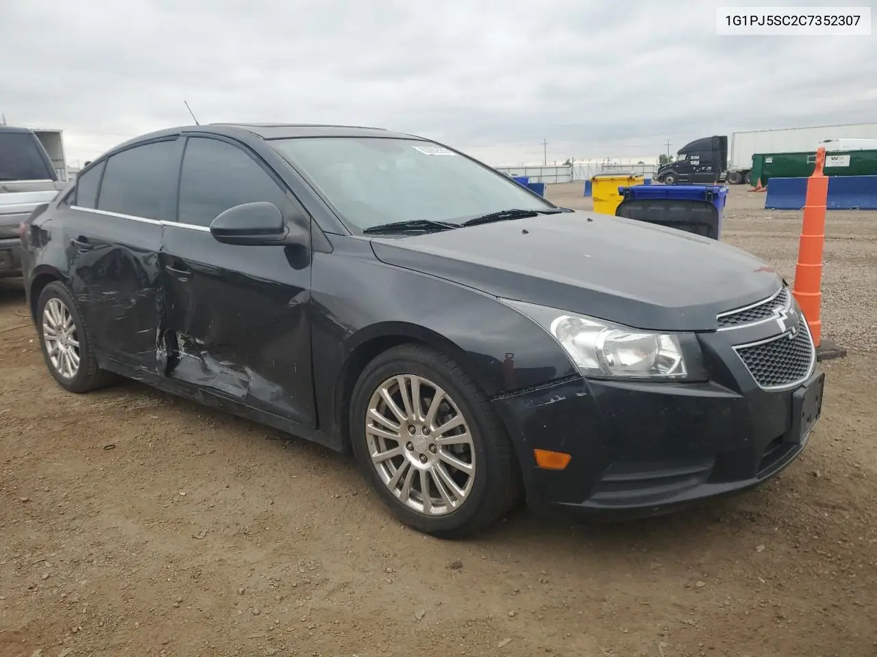 2012 Chevrolet Cruze Eco VIN: 1G1PJ5SC2C7352307 Lot: 63062555