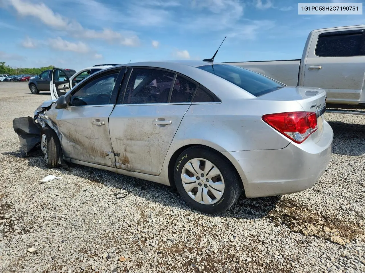 2012 Chevrolet Cruze Ls VIN: 1G1PC5SH2C7190751 Lot: 63066825