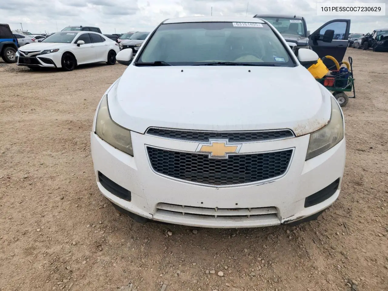 2012 Chevrolet Cruze Lt VIN: 1G1PE5SC0C7230629 Lot: 63161405