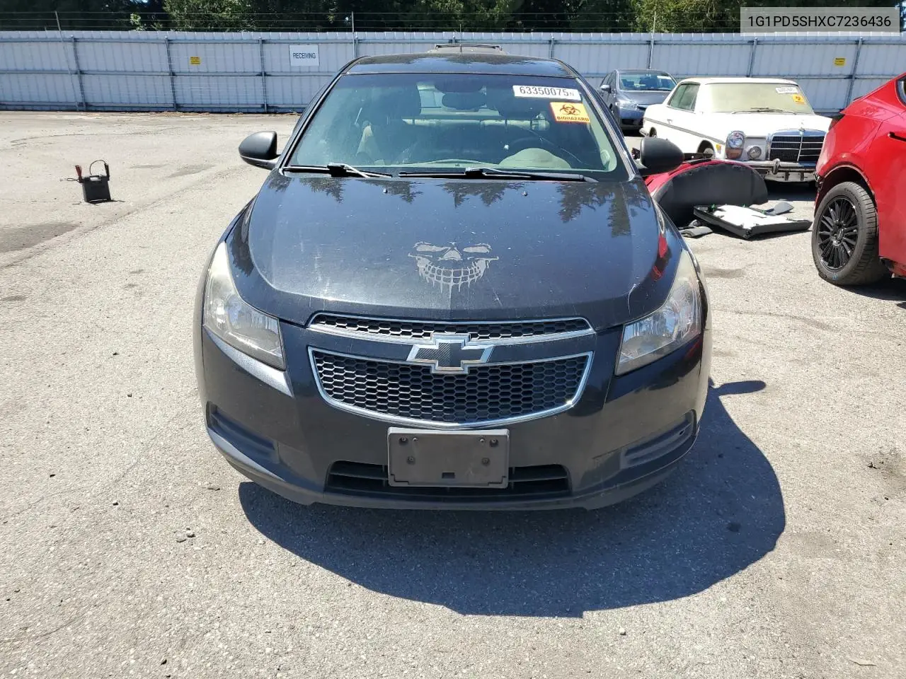 2012 Chevrolet Cruze Ls VIN: 1G1PD5SHXC7236436 Lot: 63350075