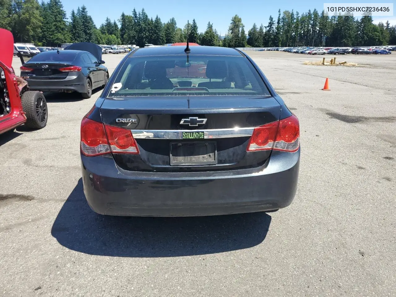 2012 Chevrolet Cruze Ls VIN: 1G1PD5SHXC7236436 Lot: 63350075