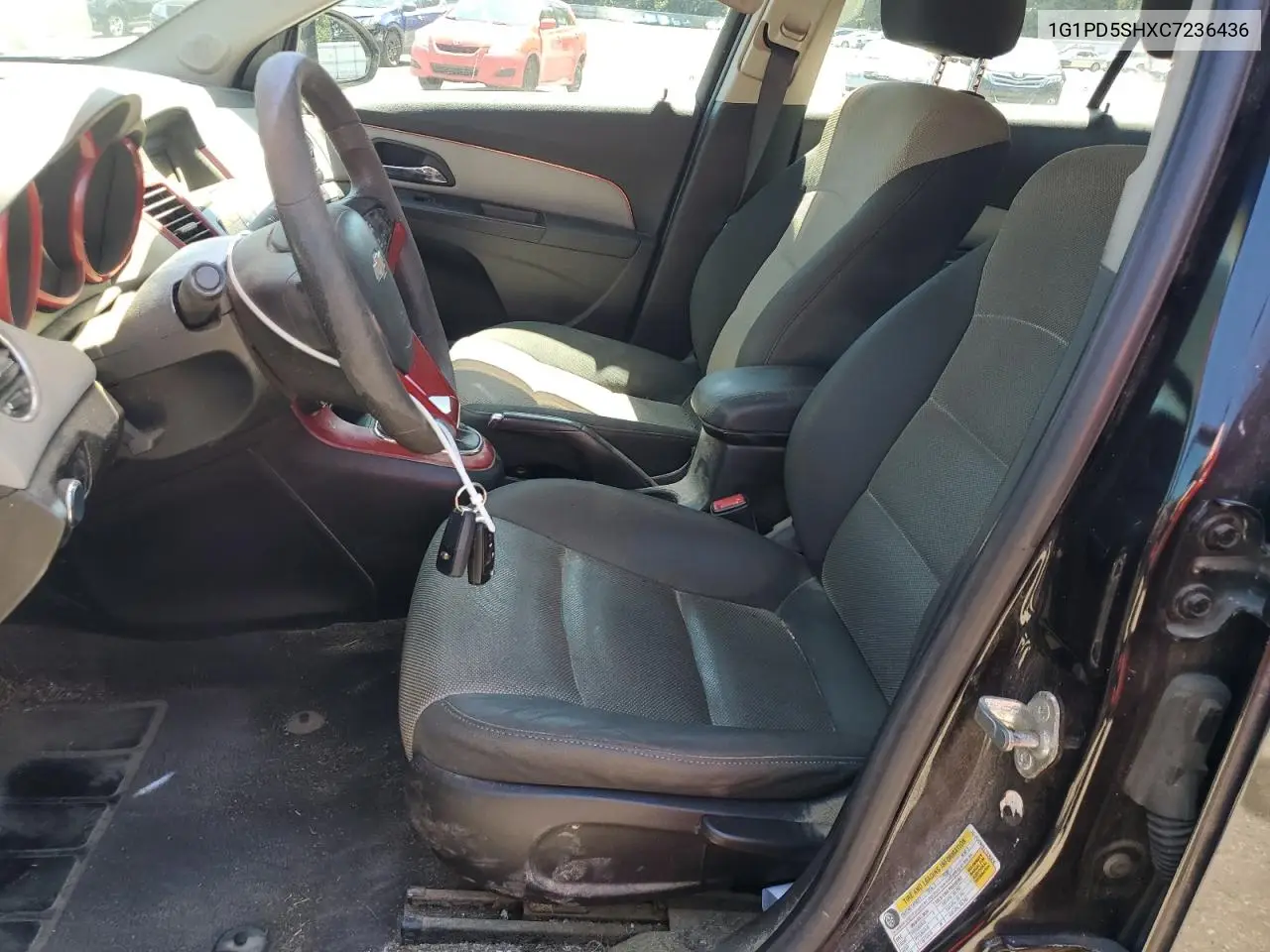 2012 Chevrolet Cruze Ls VIN: 1G1PD5SHXC7236436 Lot: 63350075