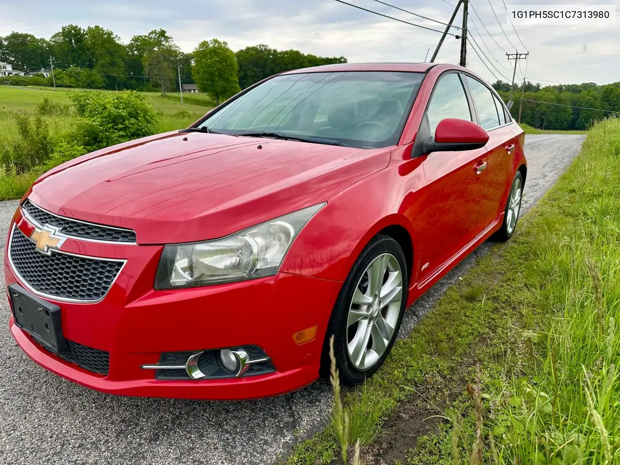 2012 Chevrolet Cruze Ltz VIN: 1G1PH5SC1C7313980 Lot: 63467975