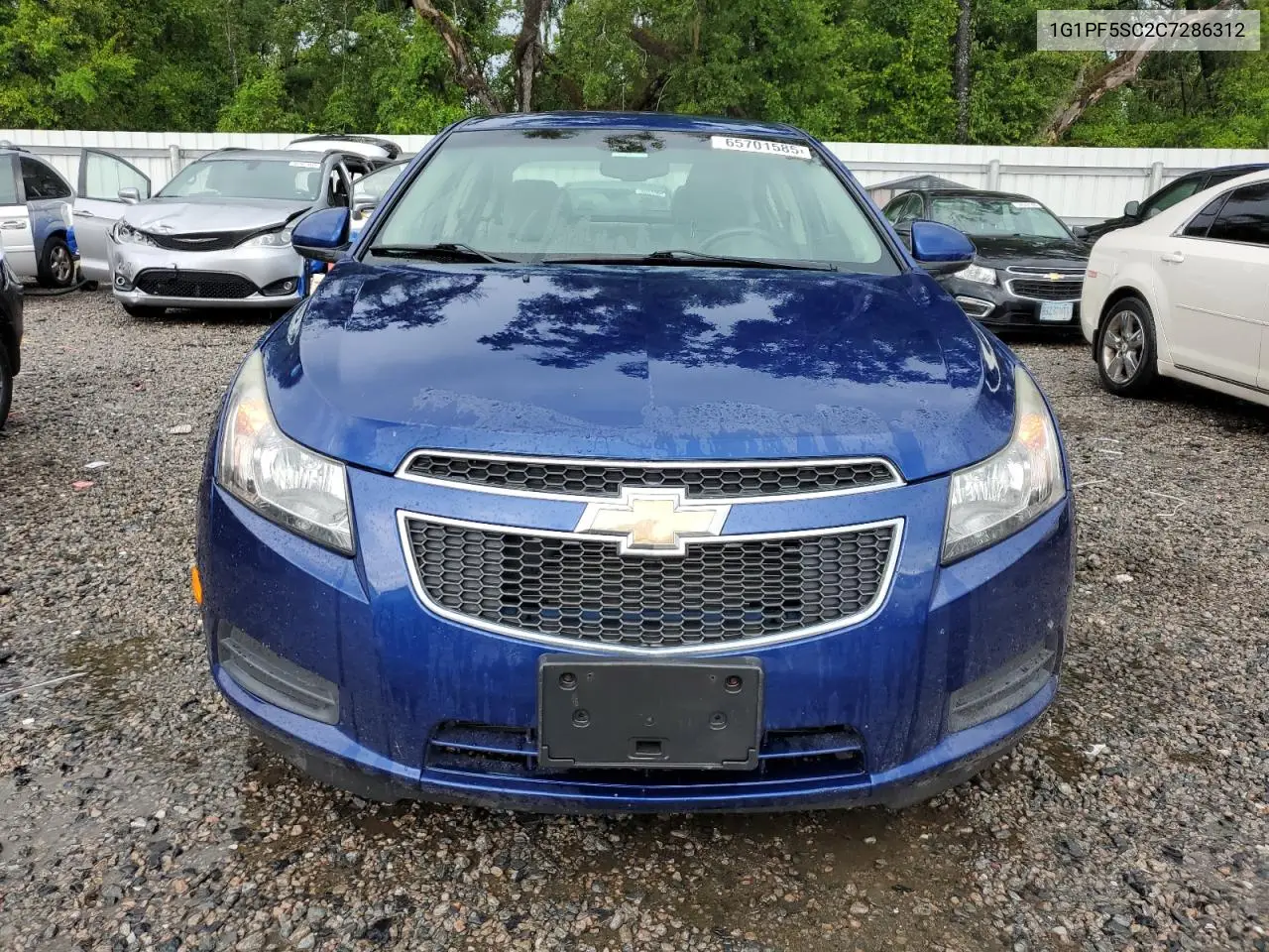2012 Chevrolet Cruze Lt VIN: 1G1PF5SC2C7286312 Lot: 65701585