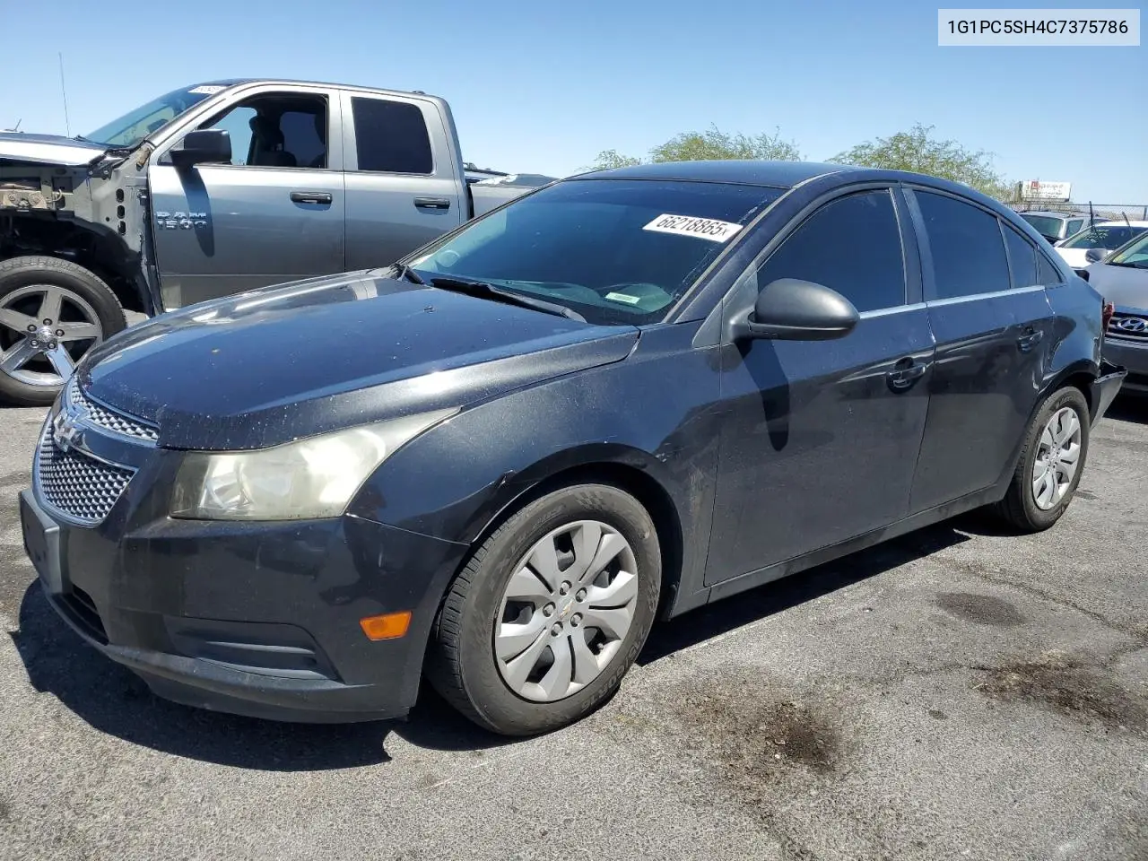 2012 Chevrolet Cruze Ls VIN: 1G1PC5SH4C7375786 Lot: 66218865