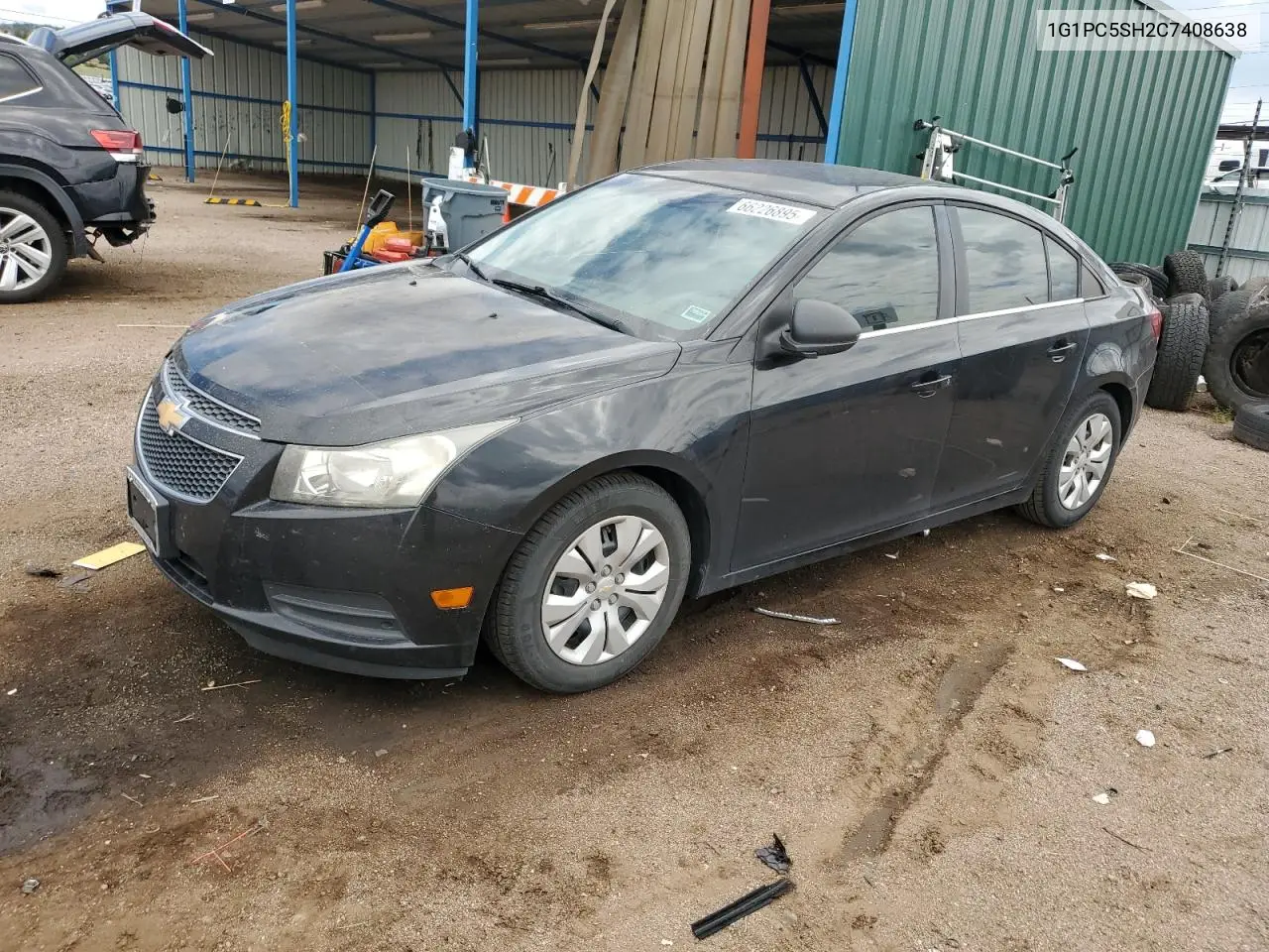 2012 Chevrolet Cruze Ls VIN: 1G1PC5SH2C7408638 Lot: 66226895