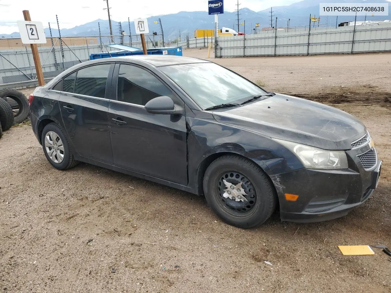 2012 Chevrolet Cruze Ls VIN: 1G1PC5SH2C7408638 Lot: 66226895