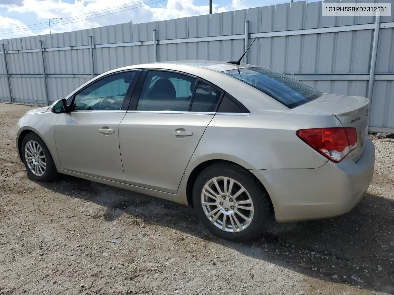 2013 Chevrolet Cruze Eco VIN: 1G1PH5SBXD7312531 Lot: 56597425