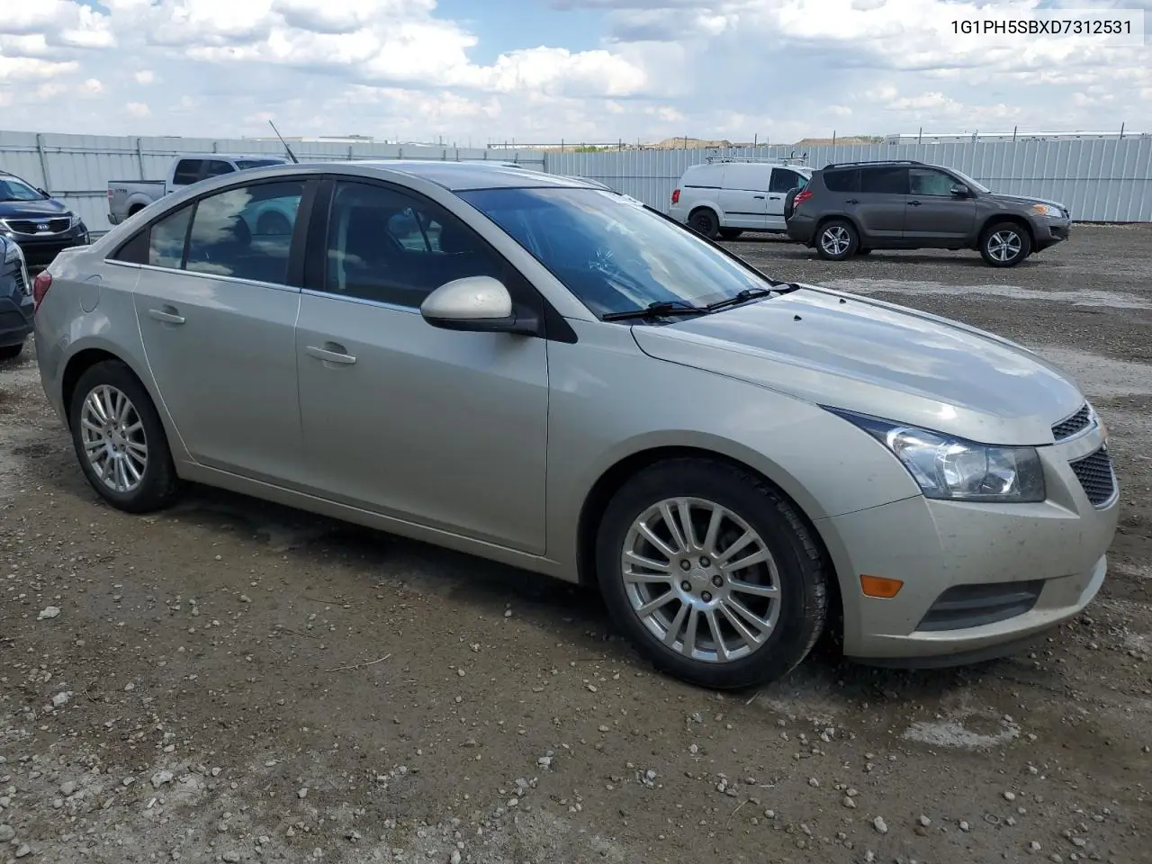 2013 Chevrolet Cruze Eco VIN: 1G1PH5SBXD7312531 Lot: 56597425