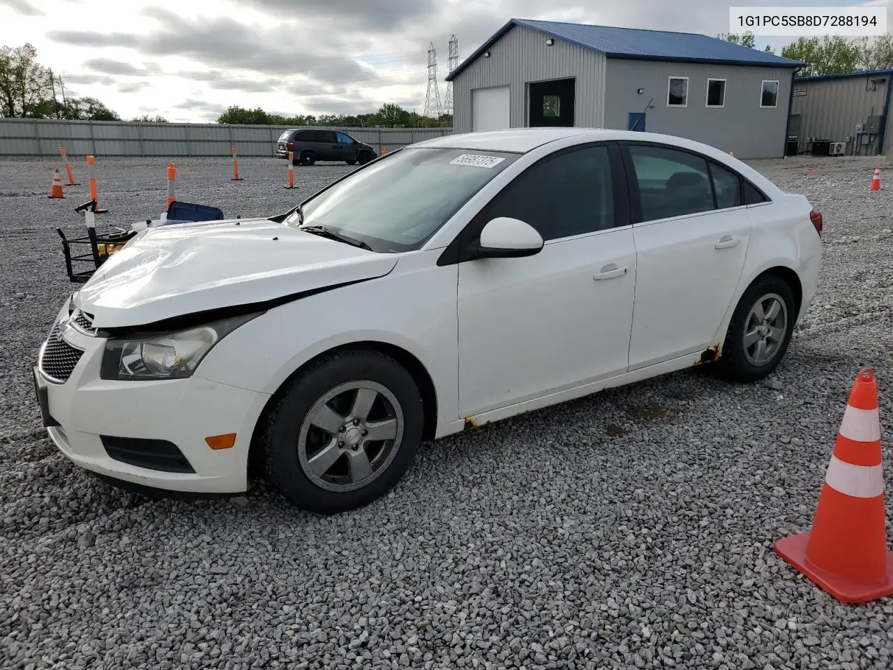2013 Chevrolet Cruze Lt VIN: 1G1PC5SB8D7288194 Lot: 56987375