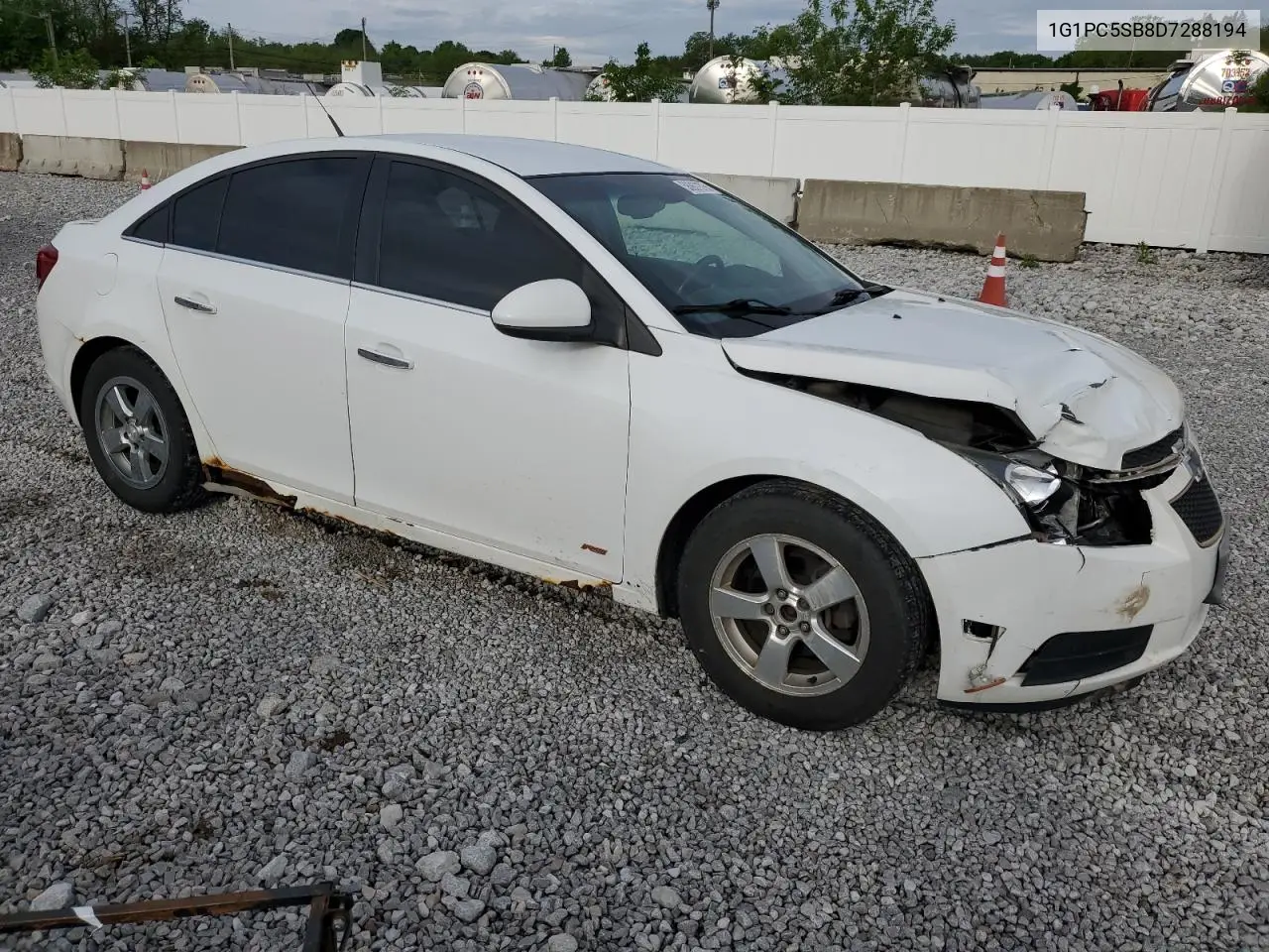 2013 Chevrolet Cruze Lt VIN: 1G1PC5SB8D7288194 Lot: 56987375