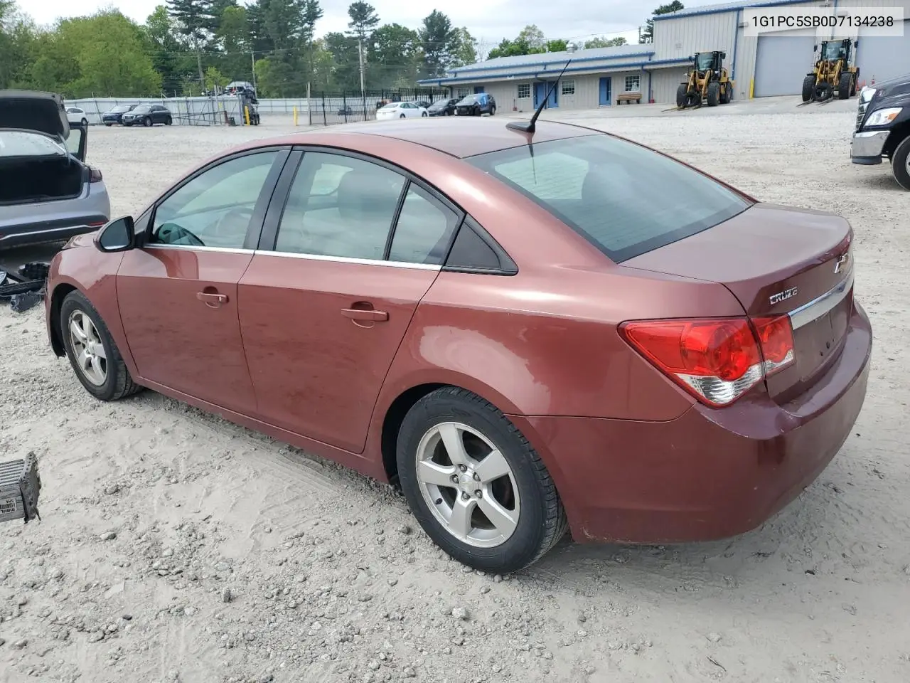 2013 Chevrolet Cruze Lt VIN: 1G1PC5SB0D7134238 Lot: 57062925