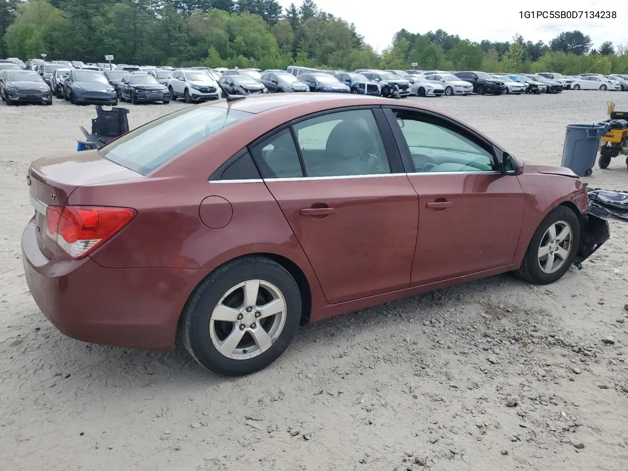 2013 Chevrolet Cruze Lt VIN: 1G1PC5SB0D7134238 Lot: 57062925