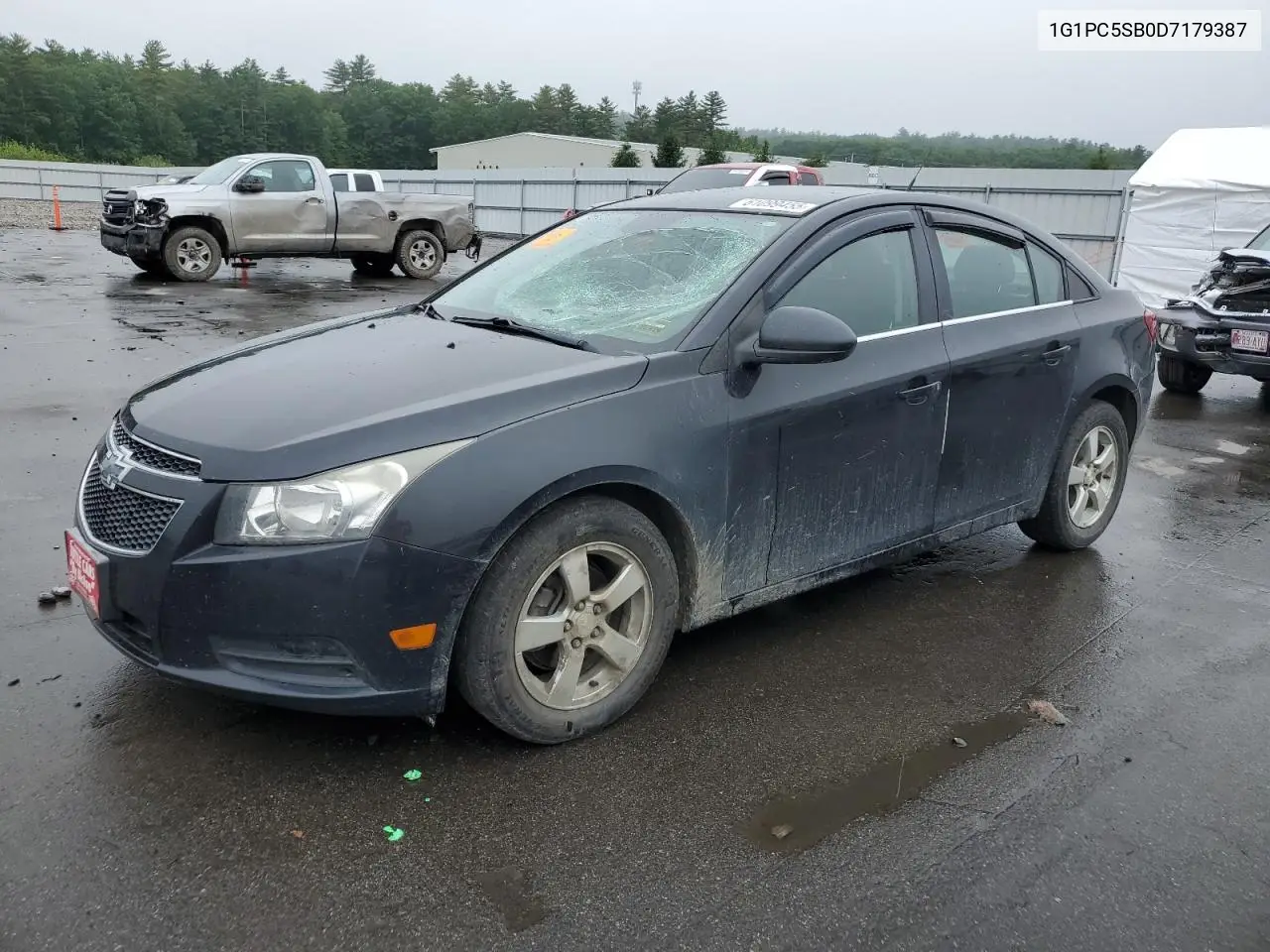 2013 Chevrolet Cruze Lt VIN: 1G1PC5SB0D7179387 Lot: 61099455