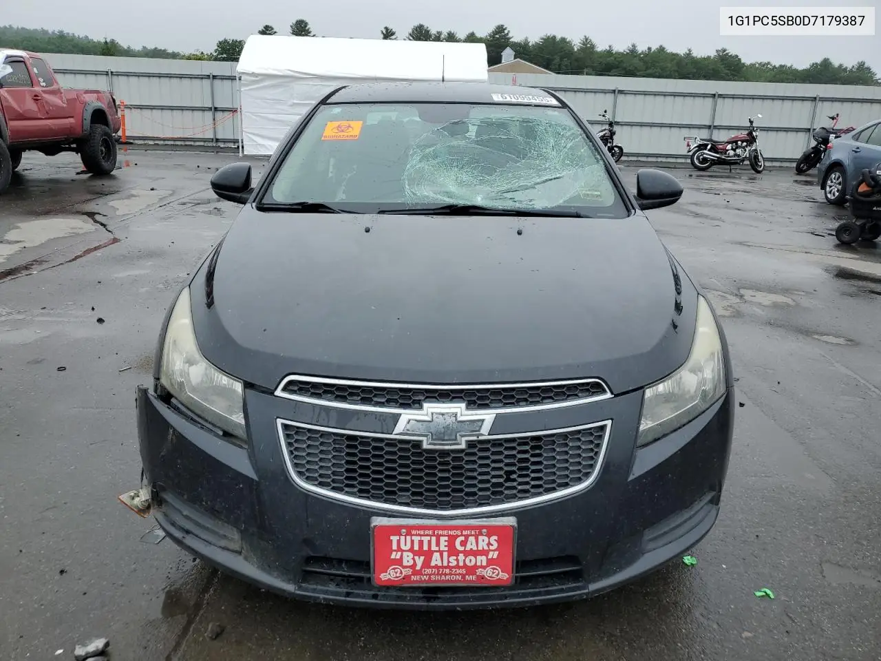 2013 Chevrolet Cruze Lt VIN: 1G1PC5SB0D7179387 Lot: 61099455