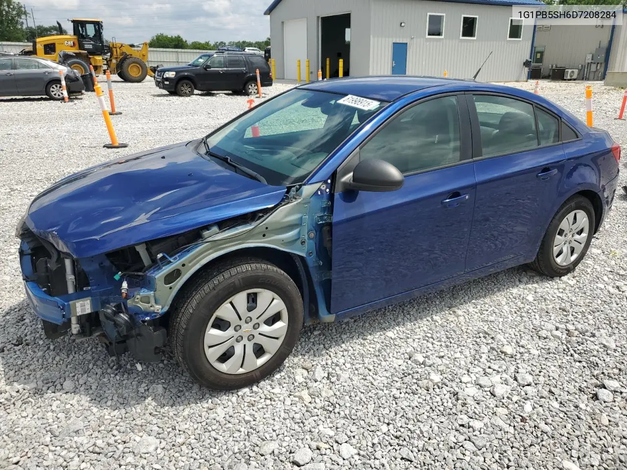 2013 Chevrolet Cruze Ls VIN: 1G1PB5SH6D7208284 Lot: 61998915