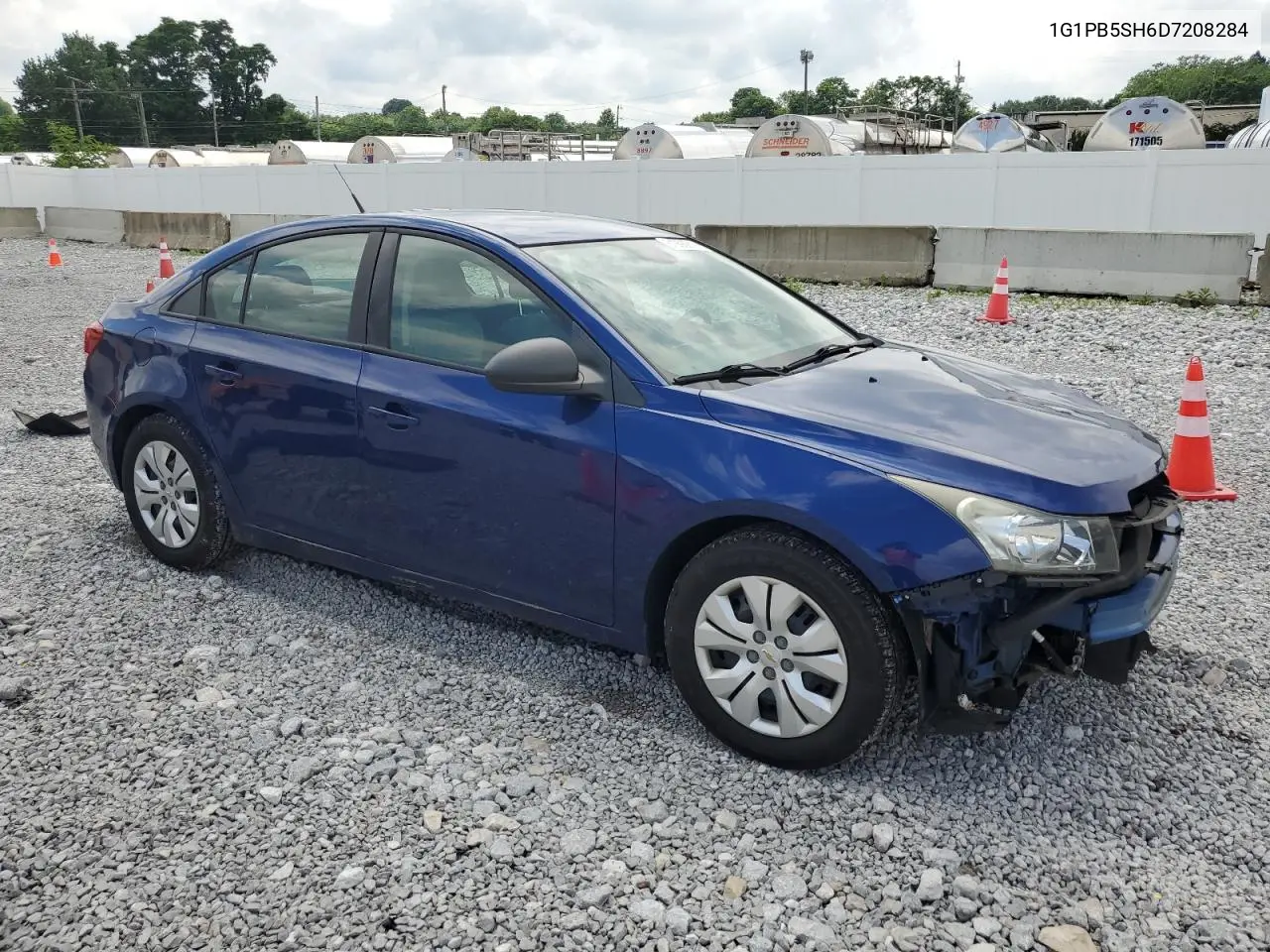 2013 Chevrolet Cruze Ls VIN: 1G1PB5SH6D7208284 Lot: 61998915