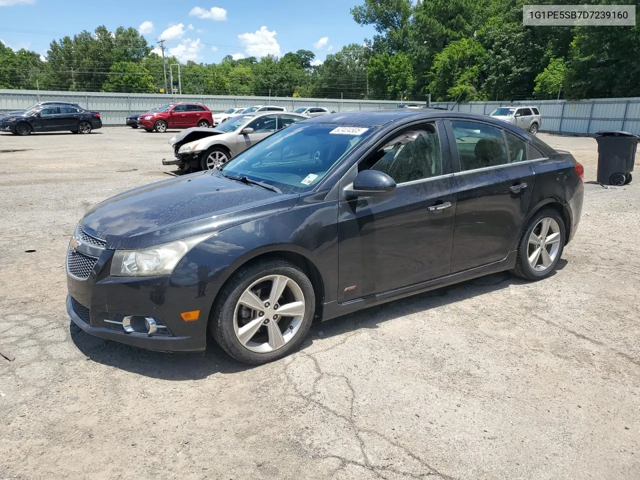 2013 Chevrolet Cruze Lt VIN: 1G1PE5SB7D7239160 Lot: 62424505