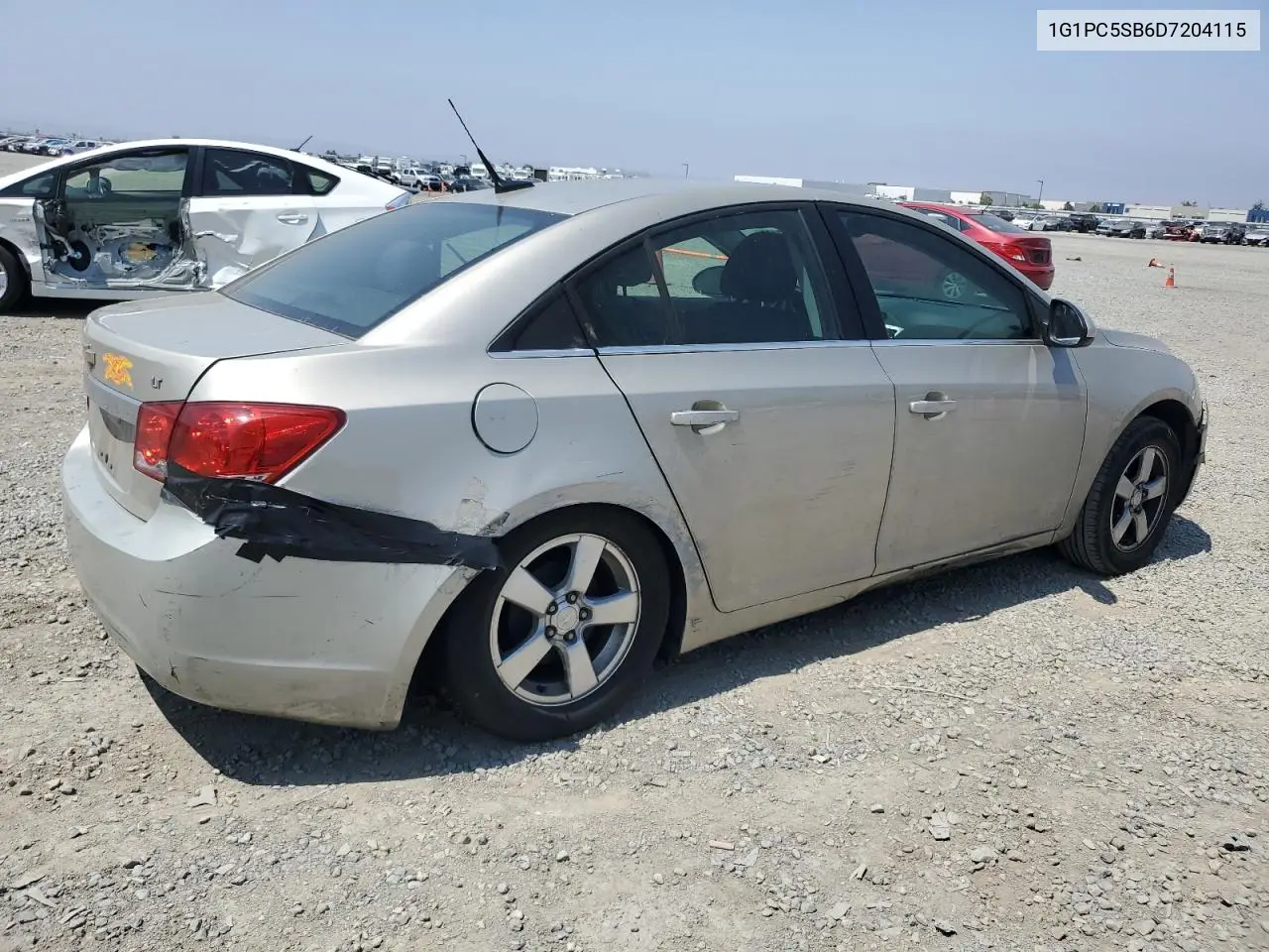 2013 Chevrolet Cruze Lt VIN: 1G1PC5SB6D7204115 Lot: 62610135