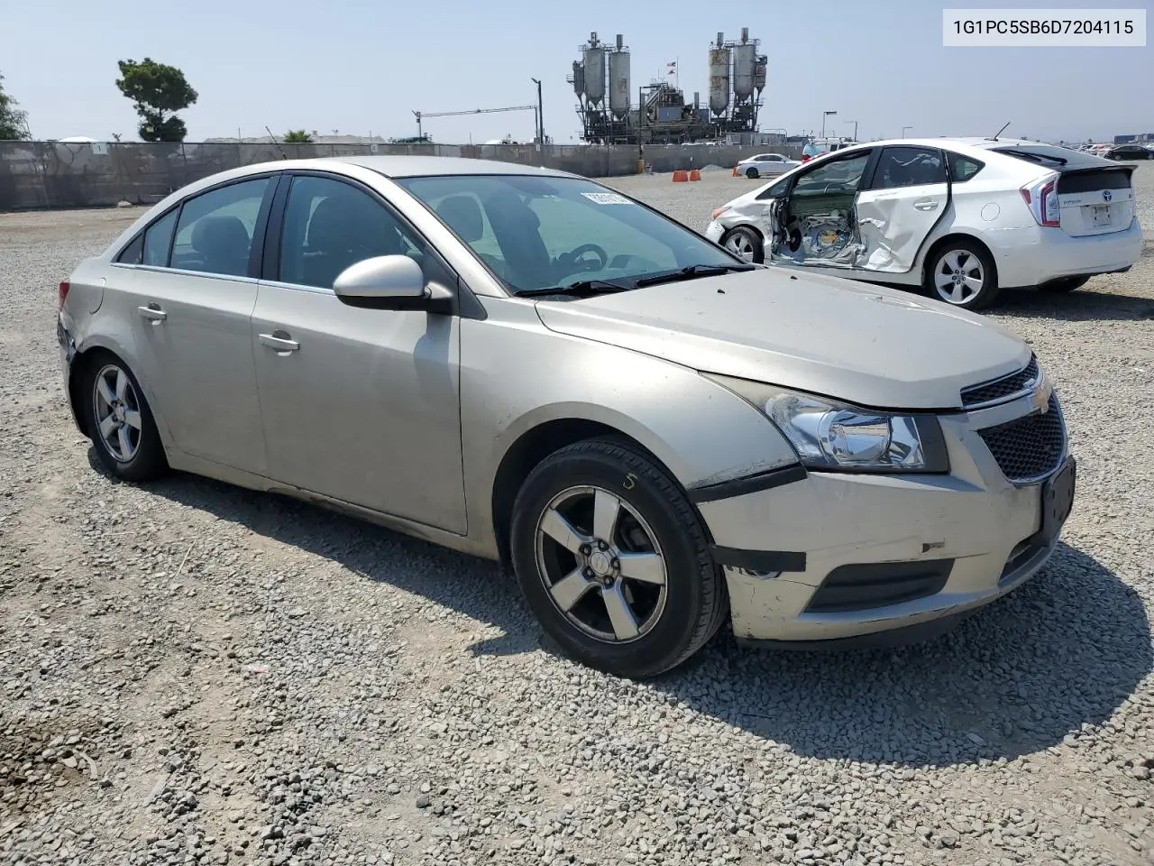 2013 Chevrolet Cruze Lt VIN: 1G1PC5SB6D7204115 Lot: 62610135