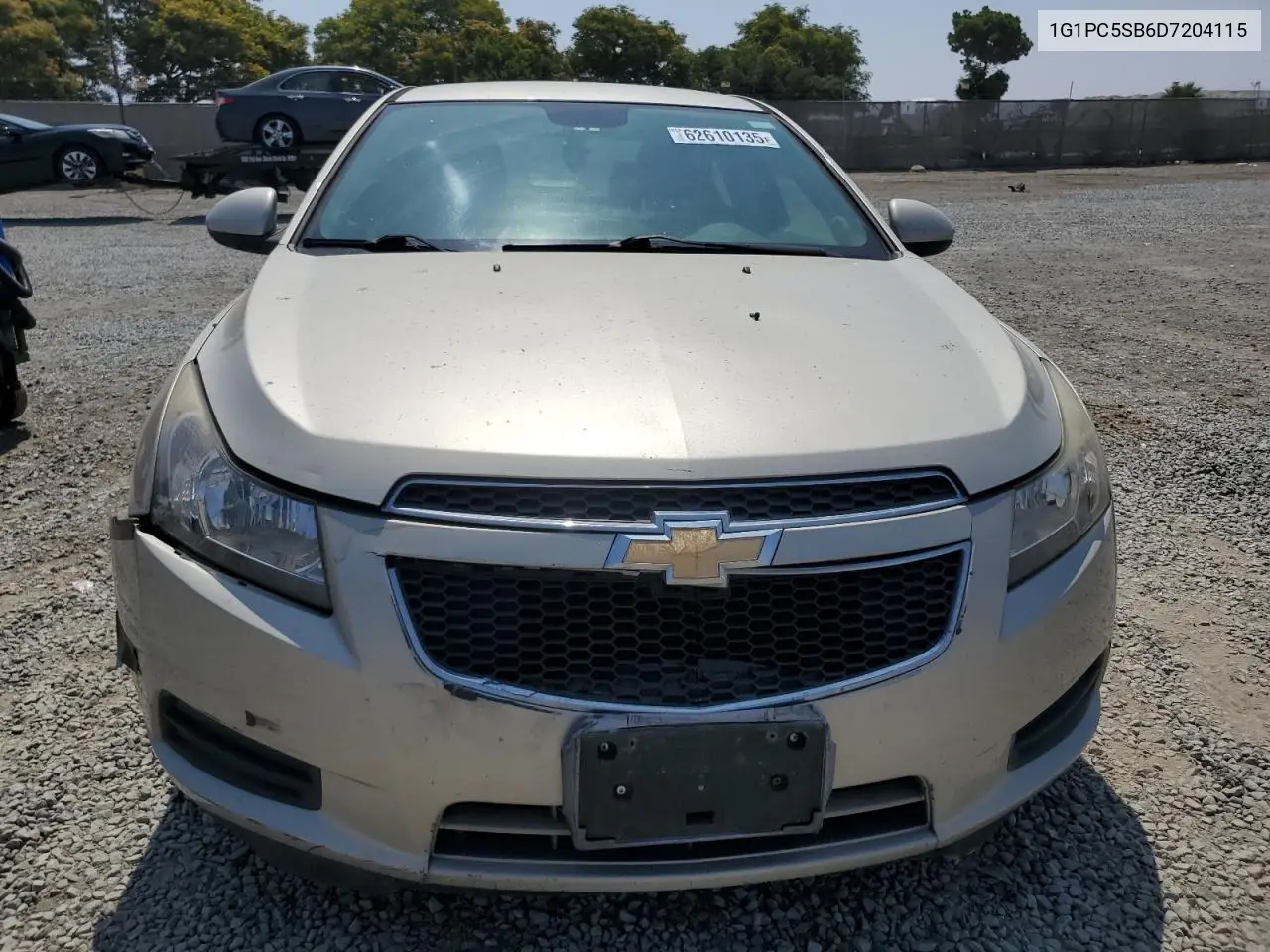2013 Chevrolet Cruze Lt VIN: 1G1PC5SB6D7204115 Lot: 62610135