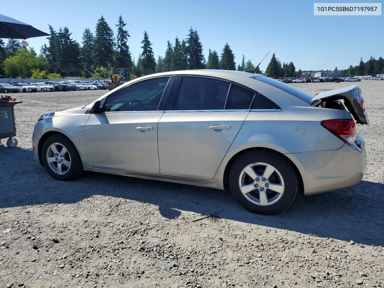 2013 Chevrolet Cruze Lt VIN: 1G1PC5SB6D7197957 Lot: 62803505