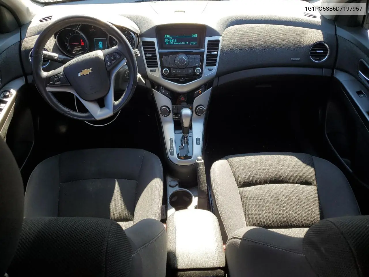 2013 Chevrolet Cruze Lt VIN: 1G1PC5SB6D7197957 Lot: 62803505