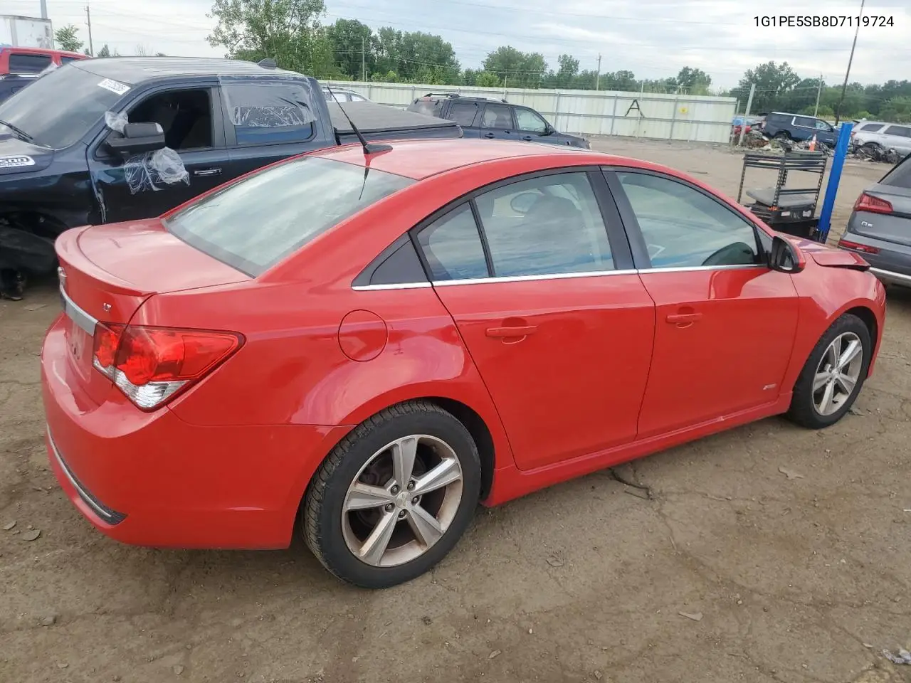 2013 Chevrolet Cruze Lt VIN: 1G1PE5SB8D7119724 Lot: 63104215