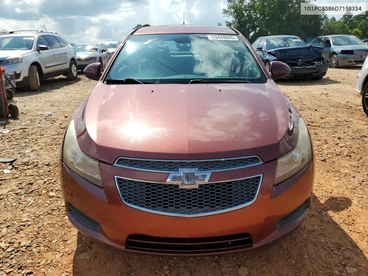 2013 Chevrolet Cruze Lt VIN: 1G1PC5SB6D7158334 Lot: 63449605