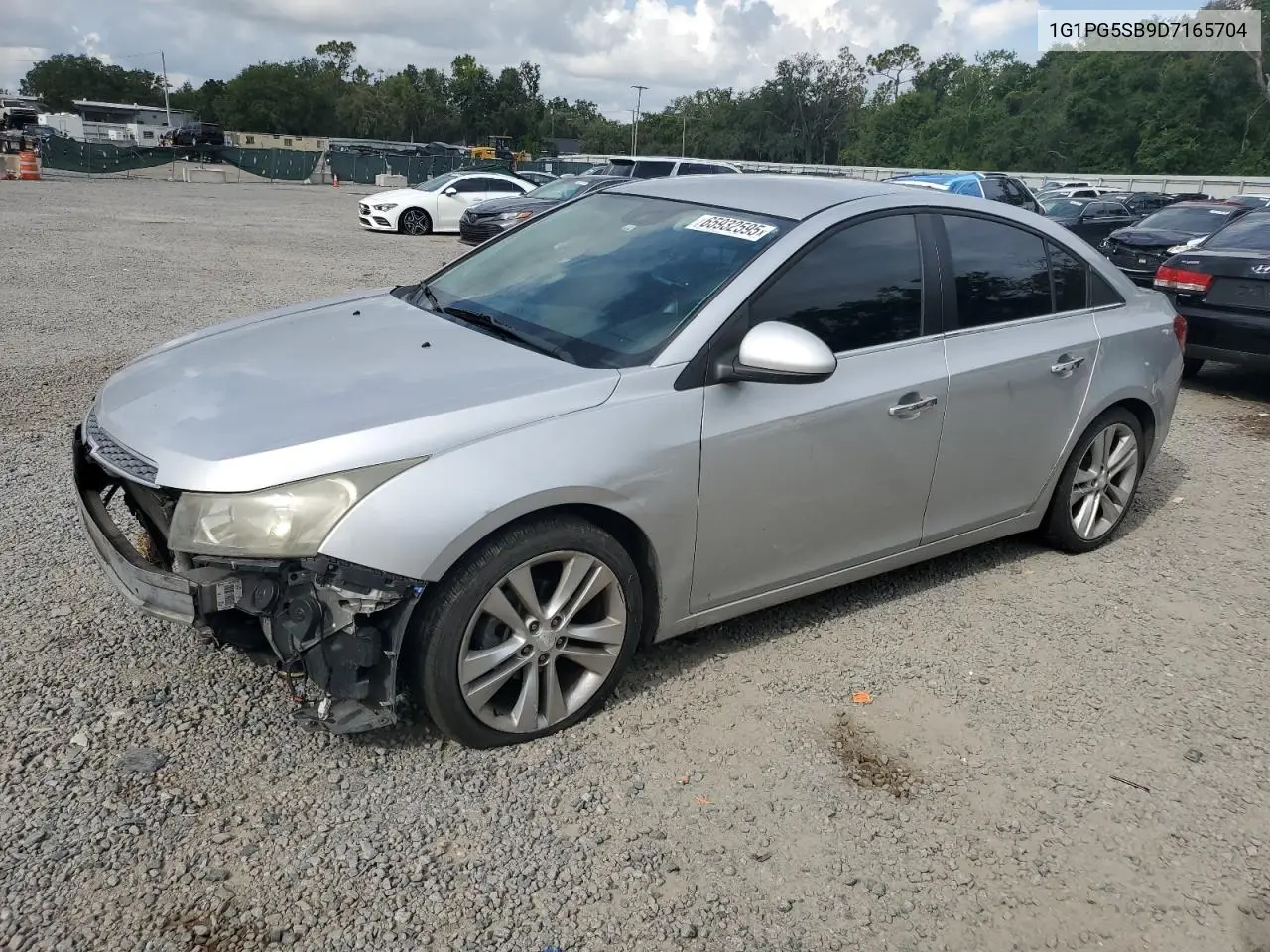 2013 Chevrolet Cruze Ltz VIN: 1G1PG5SB9D7165704 Lot: 65932595