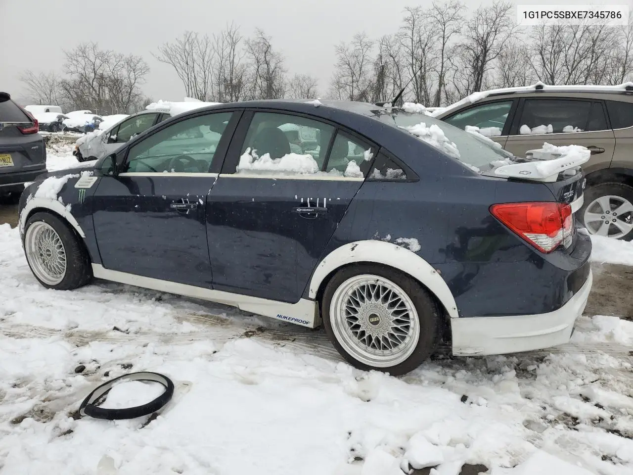 2014 Chevrolet Cruze Lt VIN: 1G1PC5SBXE7345786 Lot: 45049205