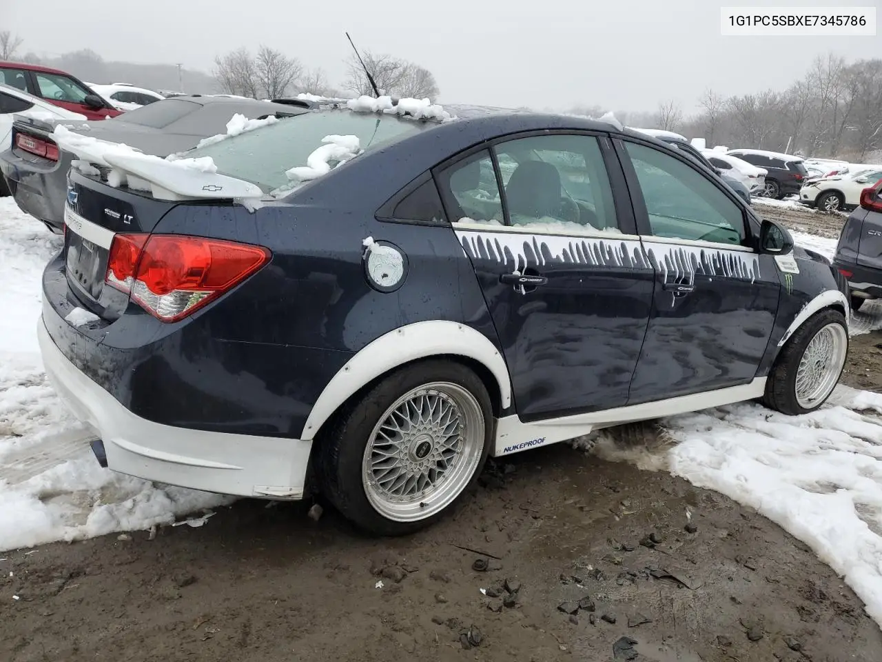 2014 Chevrolet Cruze Lt VIN: 1G1PC5SBXE7345786 Lot: 45049205