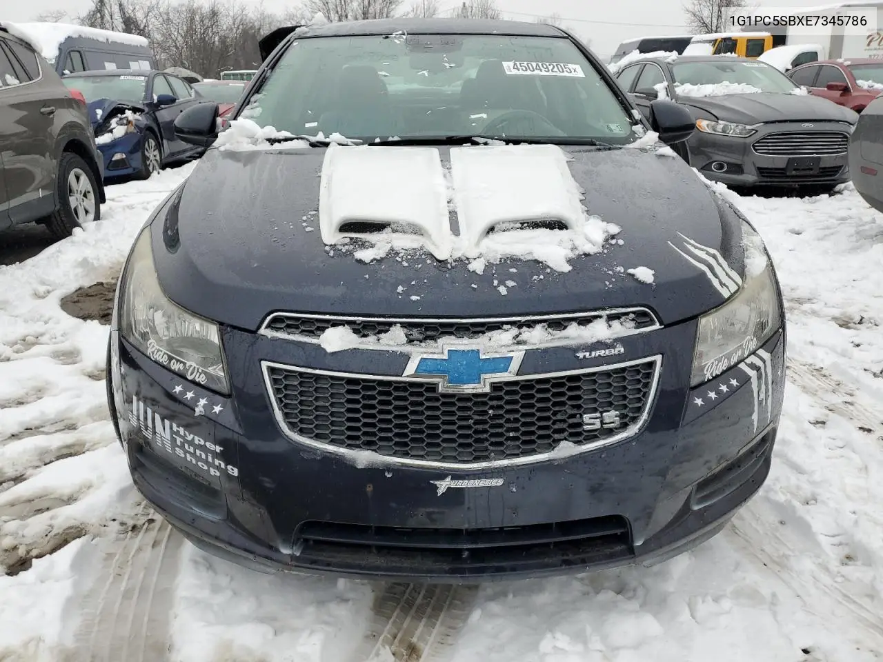 2014 Chevrolet Cruze Lt VIN: 1G1PC5SBXE7345786 Lot: 45049205