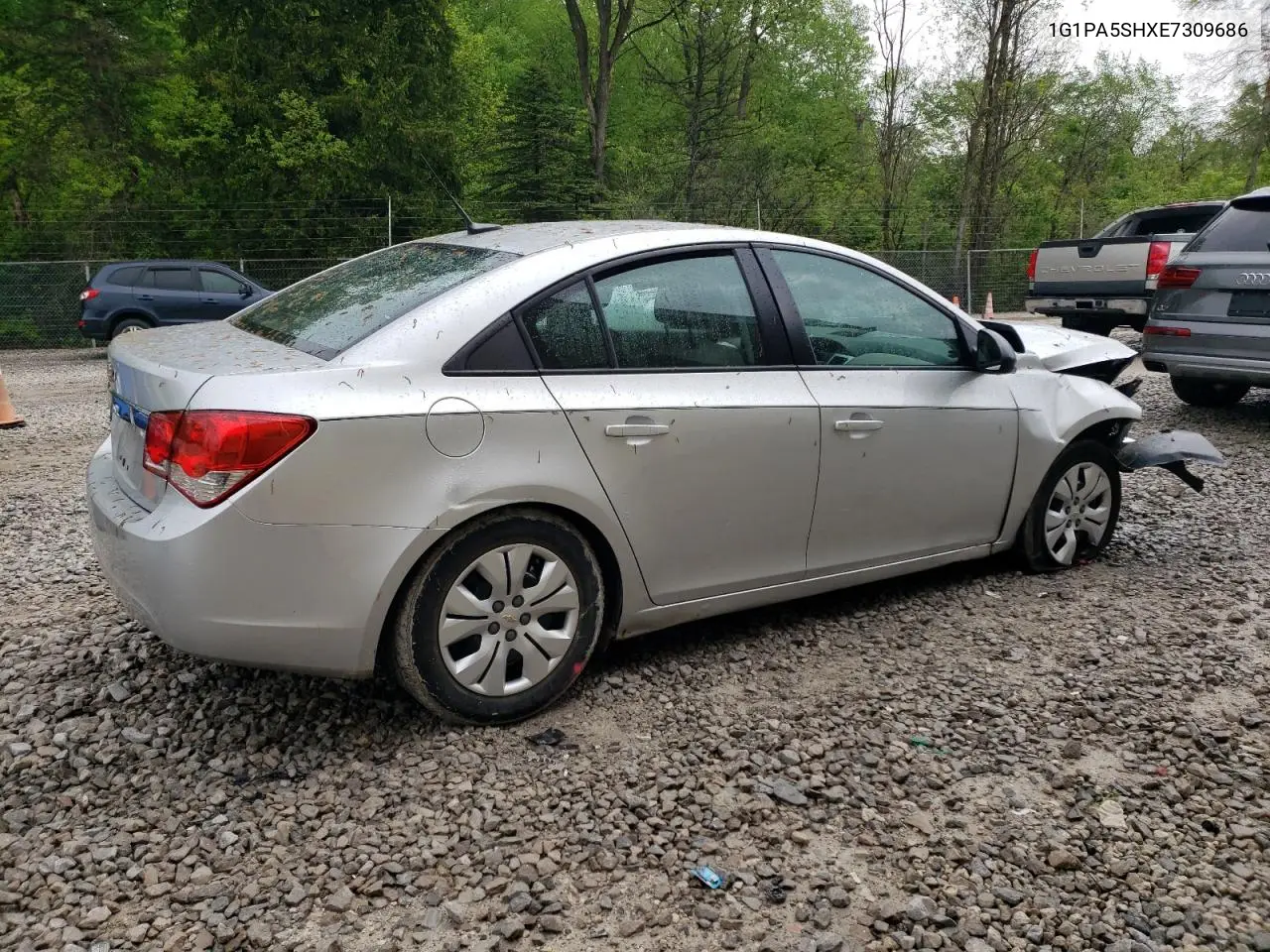 2014 Chevrolet Cruze Ls VIN: 1G1PA5SHXE7309686 Lot: 56491525