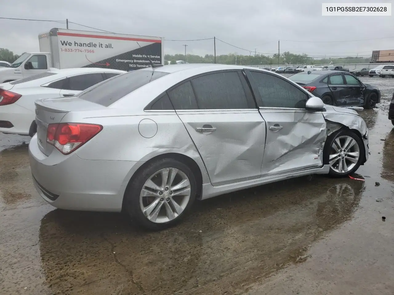 2014 Chevrolet Cruze Ltz VIN: 1G1PG5SB2E7302628 Lot: 56504975