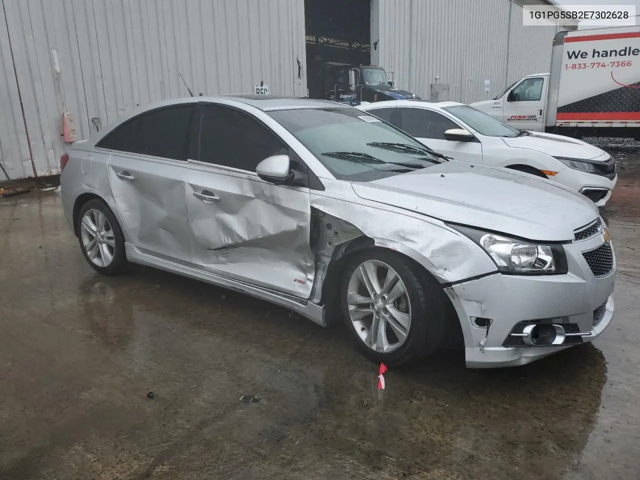 2014 Chevrolet Cruze Ltz VIN: 1G1PG5SB2E7302628 Lot: 56504975