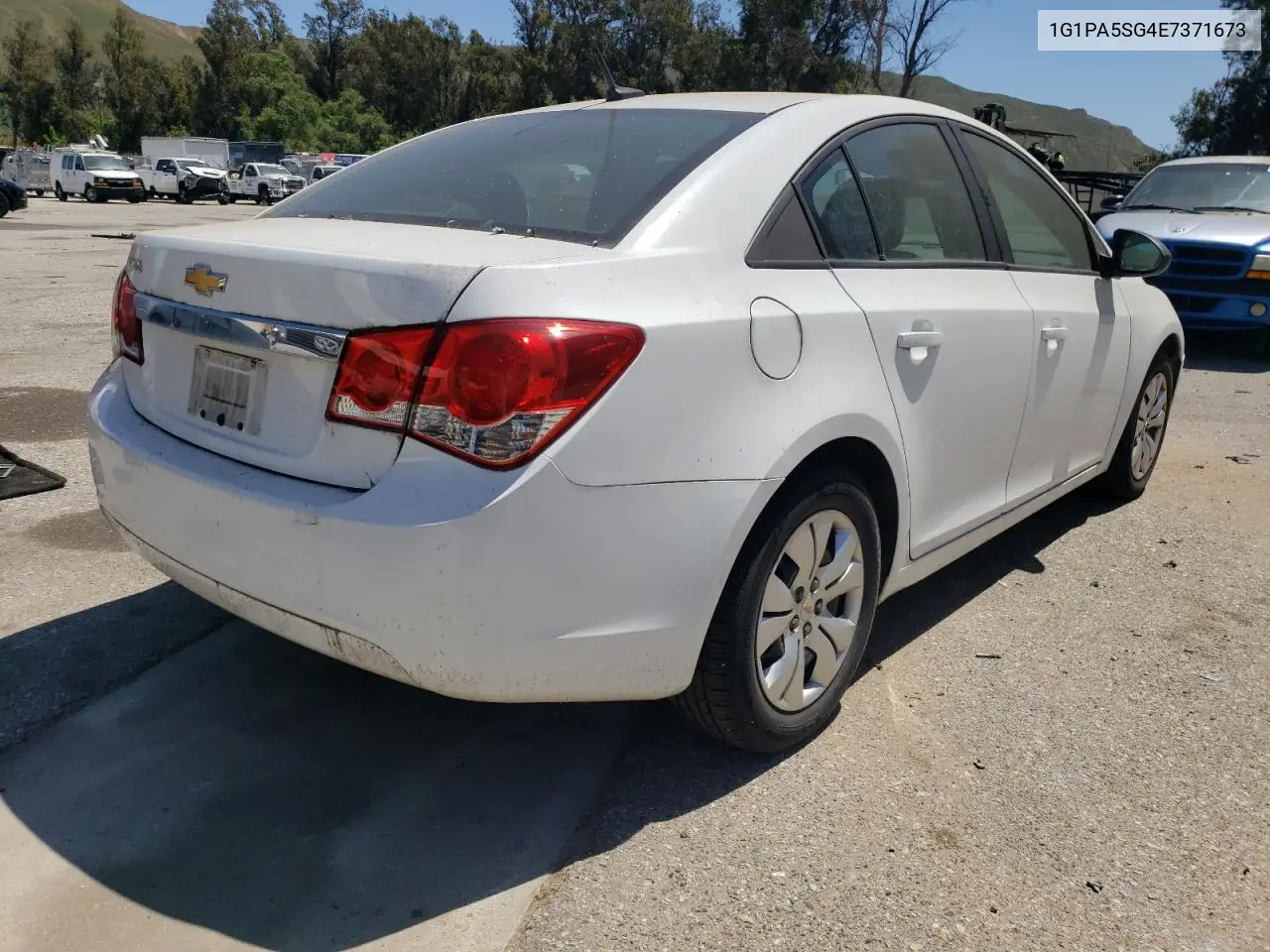 2014 Chevrolet Cruze Ls VIN: 1G1PA5SG4E7371673 Lot: 56728935