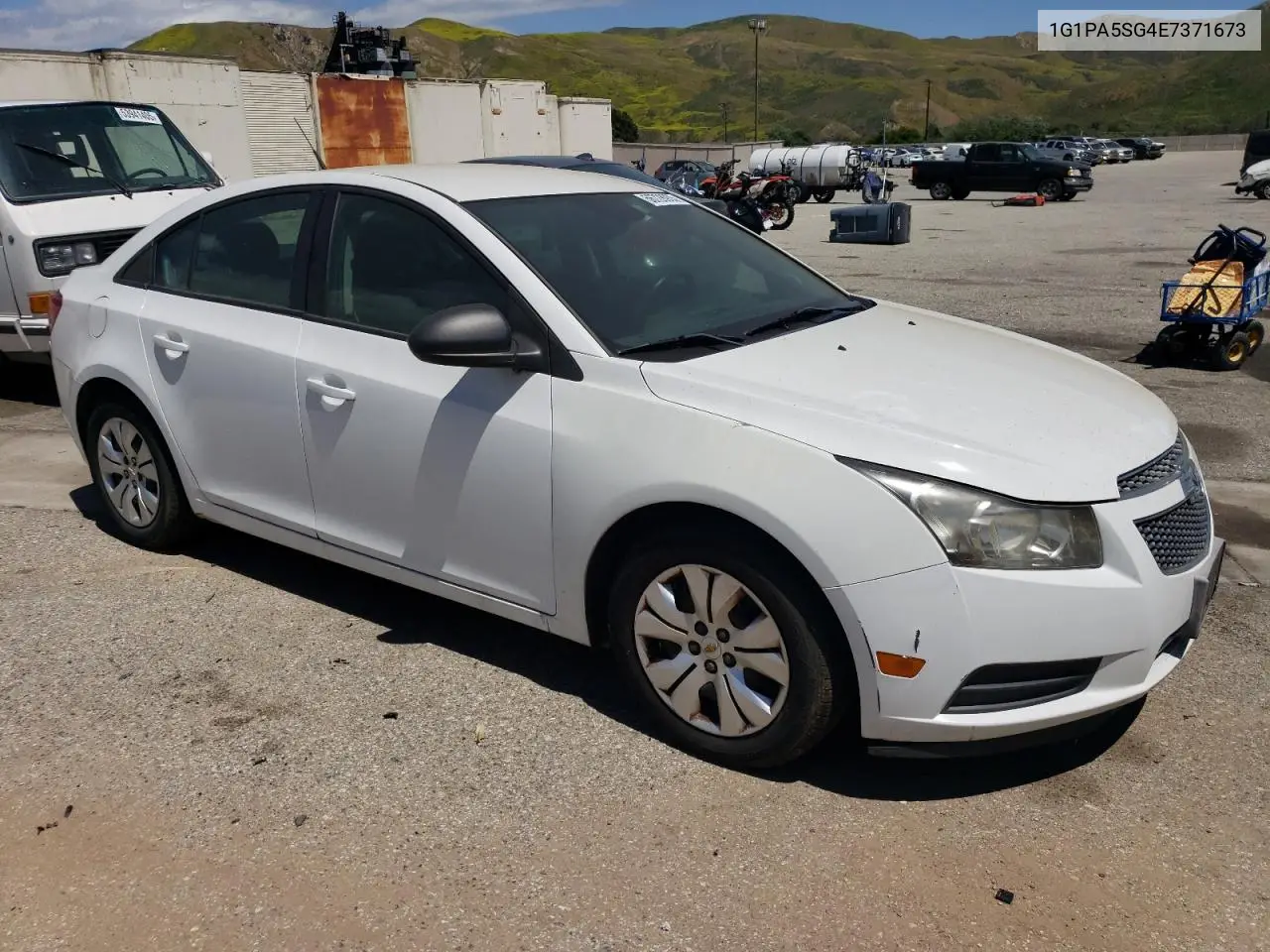 2014 Chevrolet Cruze Ls VIN: 1G1PA5SG4E7371673 Lot: 56728935