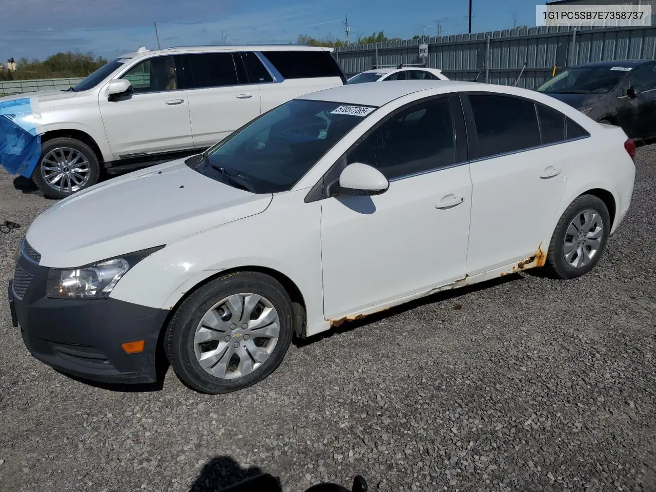 2014 Chevrolet Cruze Lt VIN: 1G1PC5SB7E7358737 Lot: 57057765