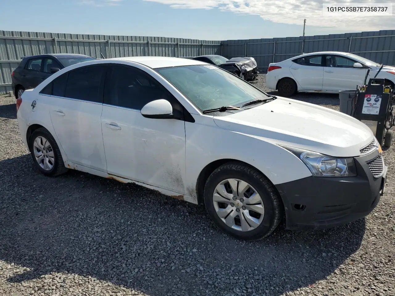 2014 Chevrolet Cruze Lt VIN: 1G1PC5SB7E7358737 Lot: 57057765