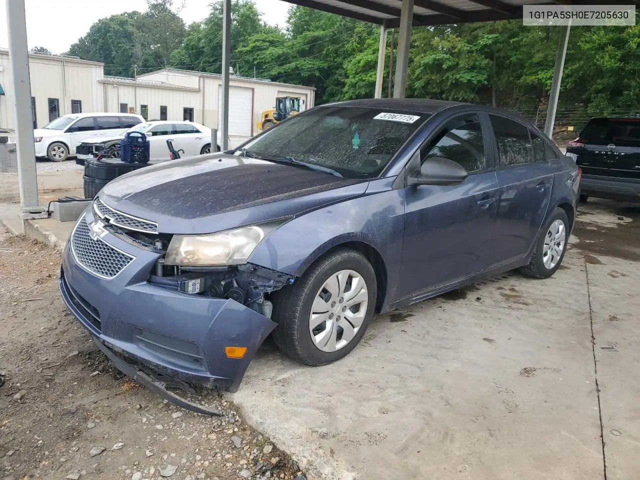2014 Chevrolet Cruze Ls VIN: 1G1PA5SH0E7205630 Lot: 57067775