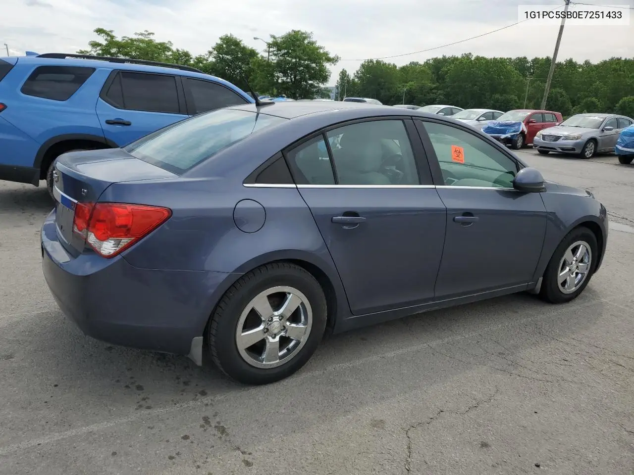 2014 Chevrolet Cruze Lt VIN: 1G1PC5SB0E7251433 Lot: 58558345