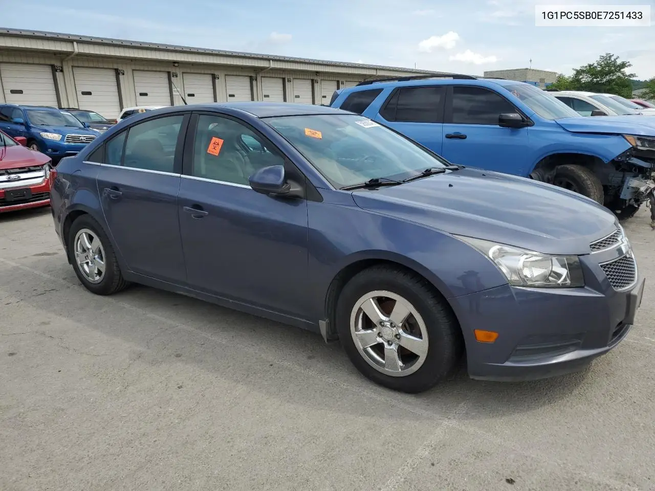 2014 Chevrolet Cruze Lt VIN: 1G1PC5SB0E7251433 Lot: 58558345