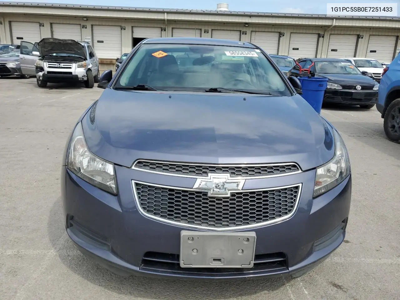 2014 Chevrolet Cruze Lt VIN: 1G1PC5SB0E7251433 Lot: 58558345