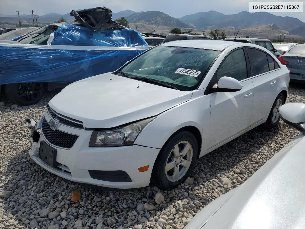 2014 Chevrolet Cruze Lt VIN: 1G1PC5SB2E7115367 Lot: 61500605
