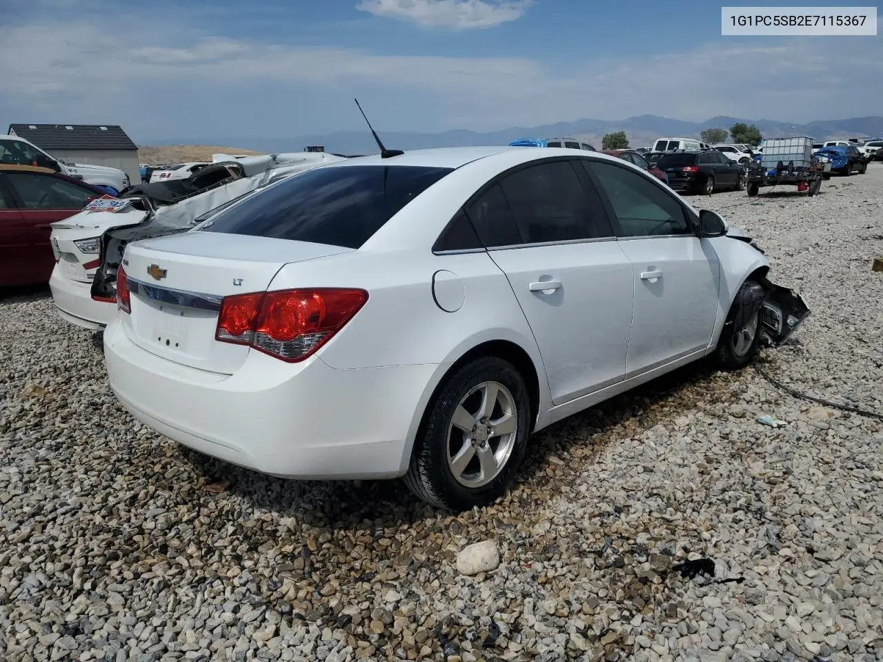 2014 Chevrolet Cruze Lt VIN: 1G1PC5SB2E7115367 Lot: 61500605