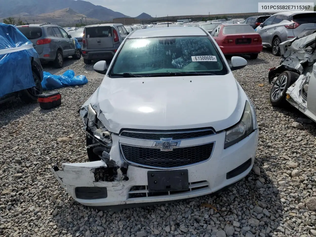 2014 Chevrolet Cruze Lt VIN: 1G1PC5SB2E7115367 Lot: 61500605