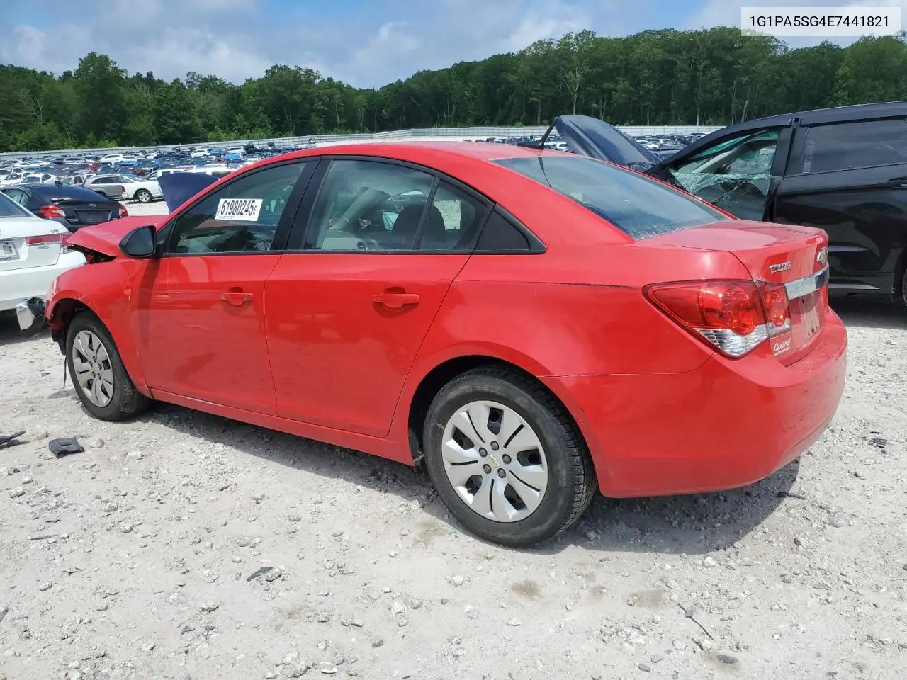 2014 Chevrolet Cruze Ls VIN: 1G1PA5SG4E7441821 Lot: 61980245
