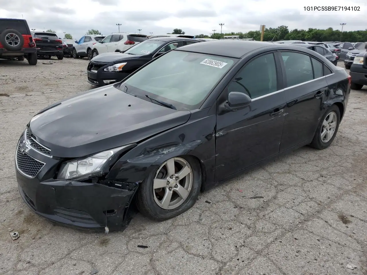 2014 Chevrolet Cruze Lt VIN: 1G1PC5SB9E7194102 Lot: 62862905