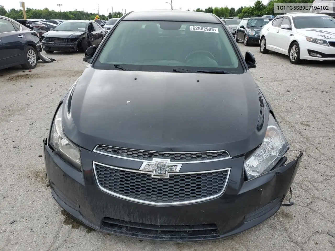 2014 Chevrolet Cruze Lt VIN: 1G1PC5SB9E7194102 Lot: 62862905